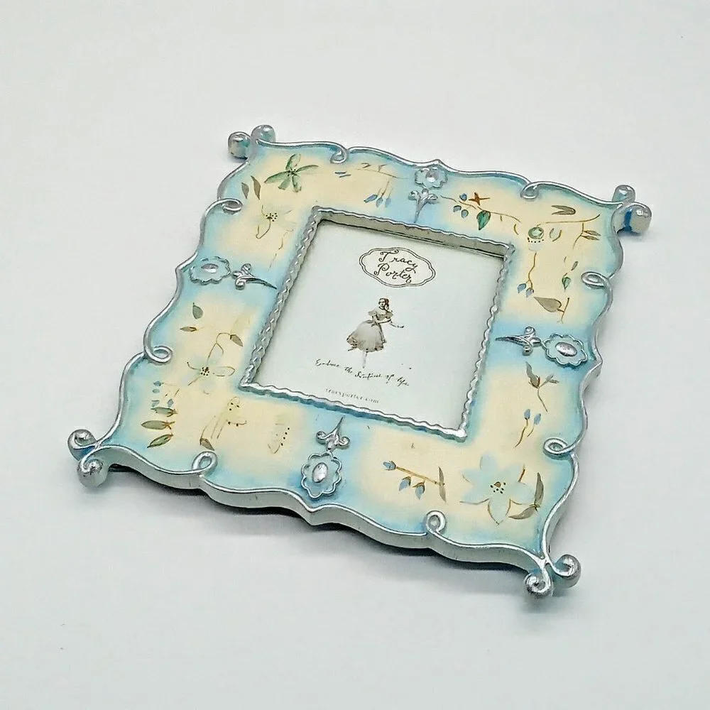 Tracy Porter Hand-Painted Ceramic Frame